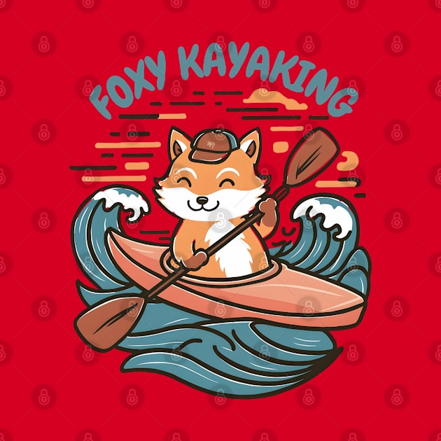 Foxy kayaking by Japanese Fever