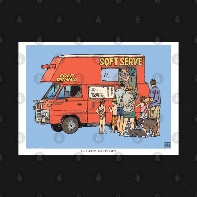 Softserve Ice cream Van by erickoo