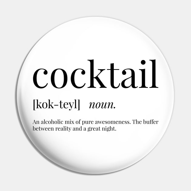 Cocktail Definition Pin by definingprints