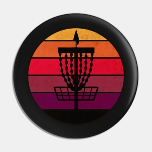 Sunset Disc Golf Pin