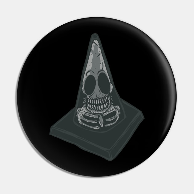 Safety Cone X-Ray Pin by revjosh