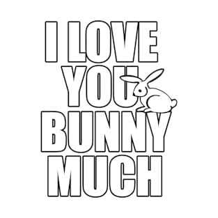 Ich liebe Dich Hase T-Shirt