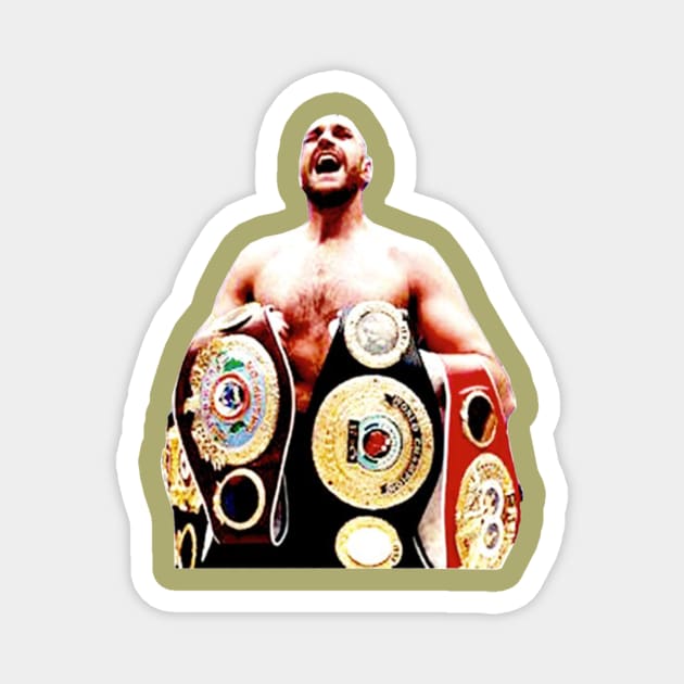 Tyson Fight Sport Magnet by midel