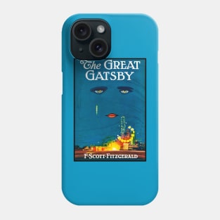 Great Gatsby Book Cover Phone Case