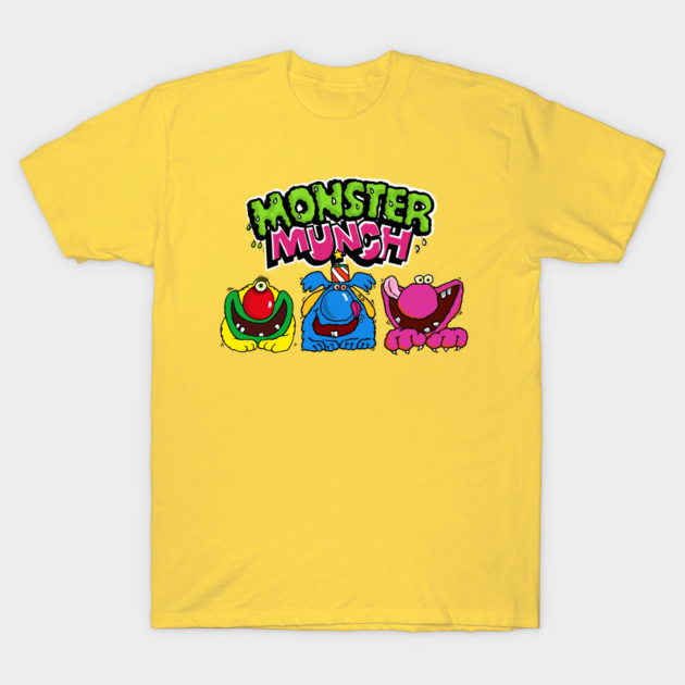 Monster Munch Monsters with Logo - Monster Munch - T-Shirt