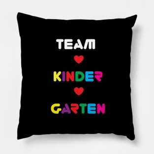 Team Kindergarten Pillow