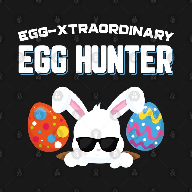 Egg-Xtraordinary Egg Hunter Funny Easter by trendingoriginals