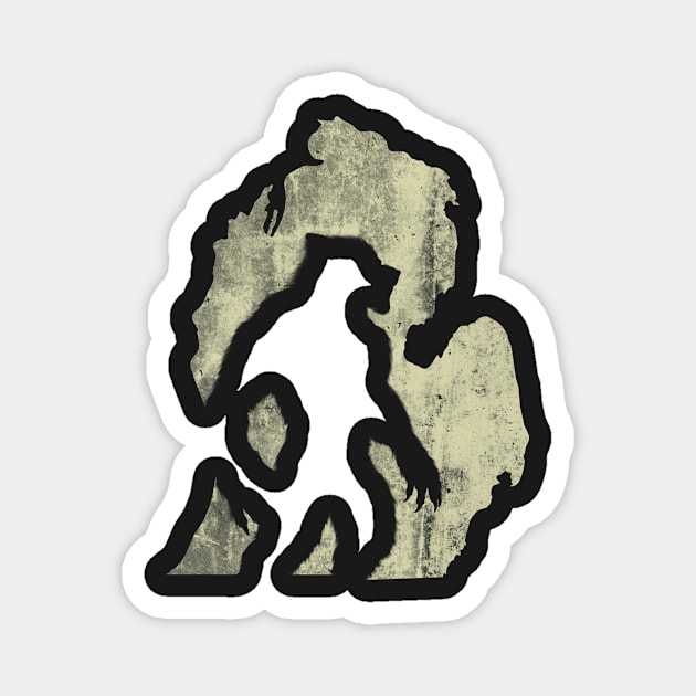 Michigan Dogman Magnet by huronbear