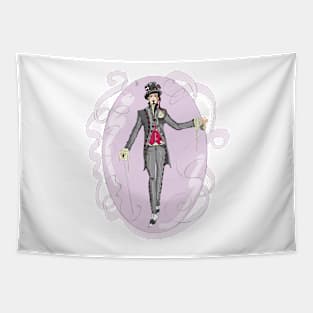 Mad hatter alice in wonderland Tapestry