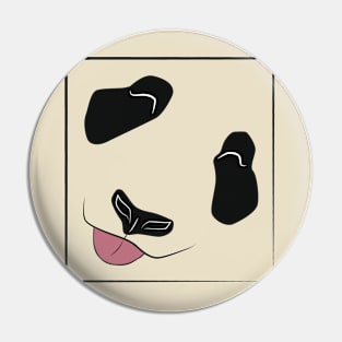 Kawaii Panda smile Pin