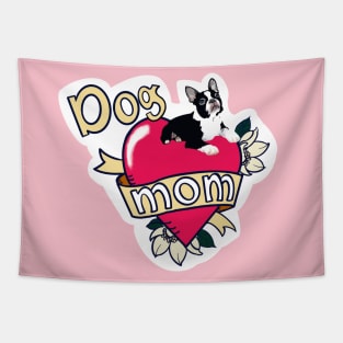 French Bulldog Mom Tapestry