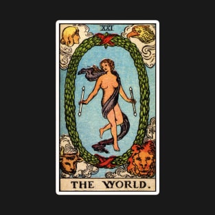 The World Tarot Card T-Shirt