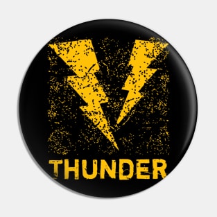 Thunder Yellow Pin