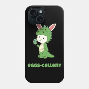 Eggs Cellent Easter T Rex Dinosaur Eggcellent Shirt For Kids T-Shirt Phone Case