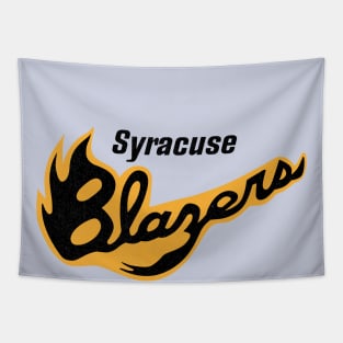 Defunct Syracuse Blazers NAHL Hockey 1977 Tapestry