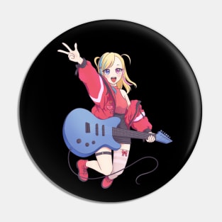 Anime Girl Rockstar Fantasy Band Anime Manga Pin