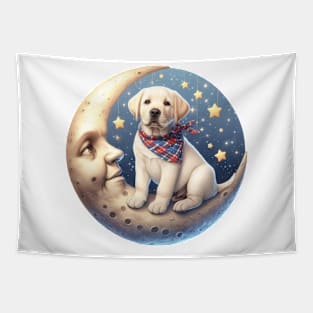 Lunar Lab: Adventures Beyond, Dog Lover and Dog Owner Tapestry