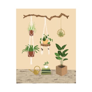 Hanging house plant friends T-Shirt