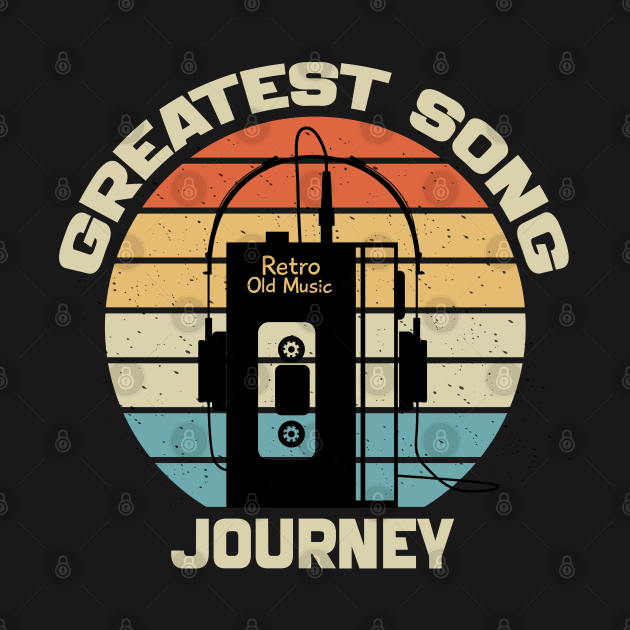 Journey - Retro Walkman - Style by TeknologiModern