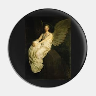 gothic victorian angel painting Pin
