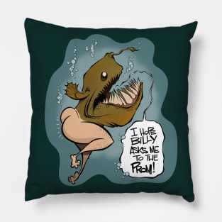 Angler Fish Prom Date Pillow