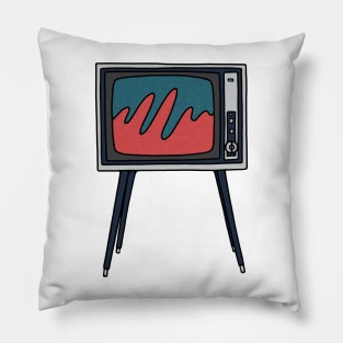 Old Fashioned Television Pillow