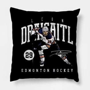 leon draisaitl game Pillow