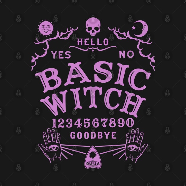 Basic Witch Ouija Board by Tshirt Samurai