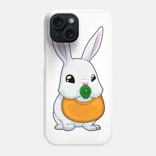 Rabbit Bib Pacifier Phone Case