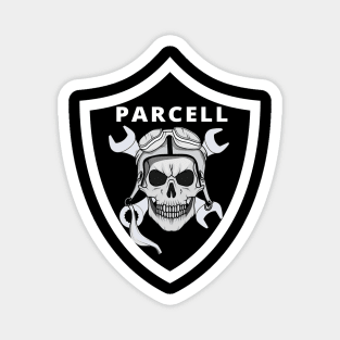 Parcell Pirate- White Magnet