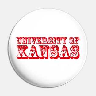 University Of Kansas (Red) Pin