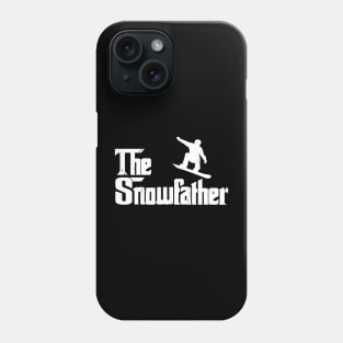 The Snowfather Funny Snowboarding Freestyle Snowboard Lover Phone Case