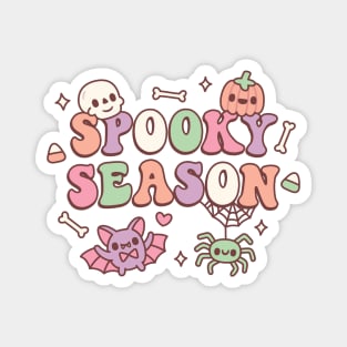 Cute Spooky Season Halloween Doodle Magnet