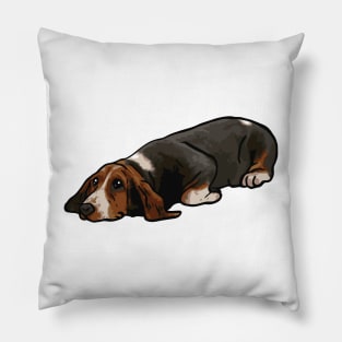 Basset Hound Dog Pillow