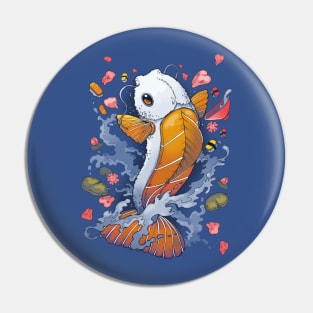 Sushi Koi Pin