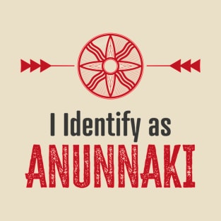 Identify Anunnaki (light) T-Shirt