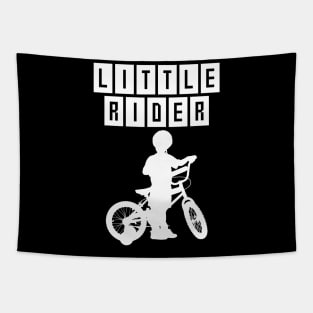 Little Rider, Biker Kids Bicycle Boys & Girls Gift Tapestry