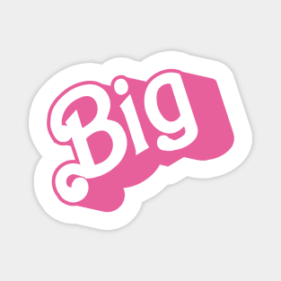 Big Pink, Little big reveal college sorority bid day Magnet