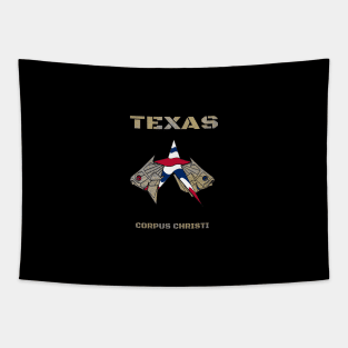 Corpus Christi Texas Fish Tapestry