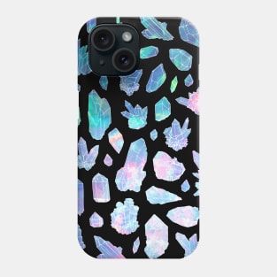 Rainbow Galaxy Crystals Phone Case