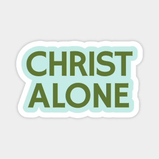 Christ Alone Magnet