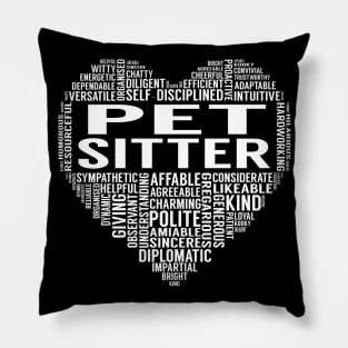 Pet Sitter Heart Pillow