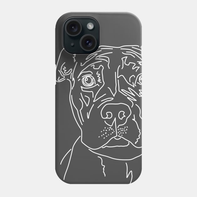 American Pitbull Terrier Phone Case by BOEC Gear