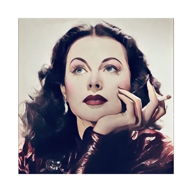 Hedy Lamarr fanart by TheisDeschain