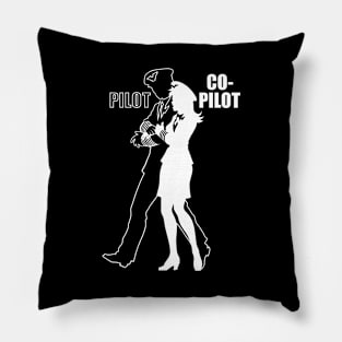 Female Co-Pilot and Pilot Pillow