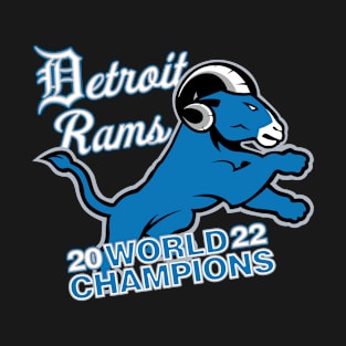 Detroit Rams World Champions 2022 T-Shirt