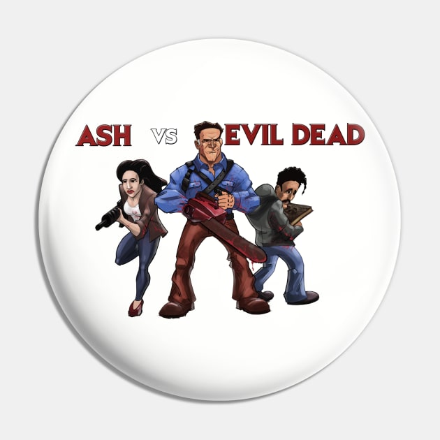 Ash vs EVIL DEAD Pin by SmpArt