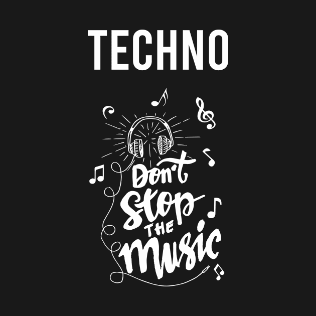 Dont stop the music Techno by Hanh Tay