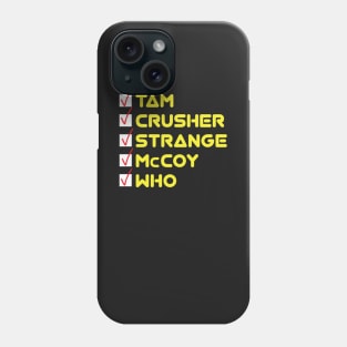 Pick Your (Fandom) Doctor Phone Case