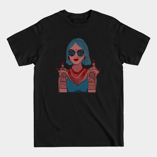 Discover Desi Feminist - Feminist - T-Shirt